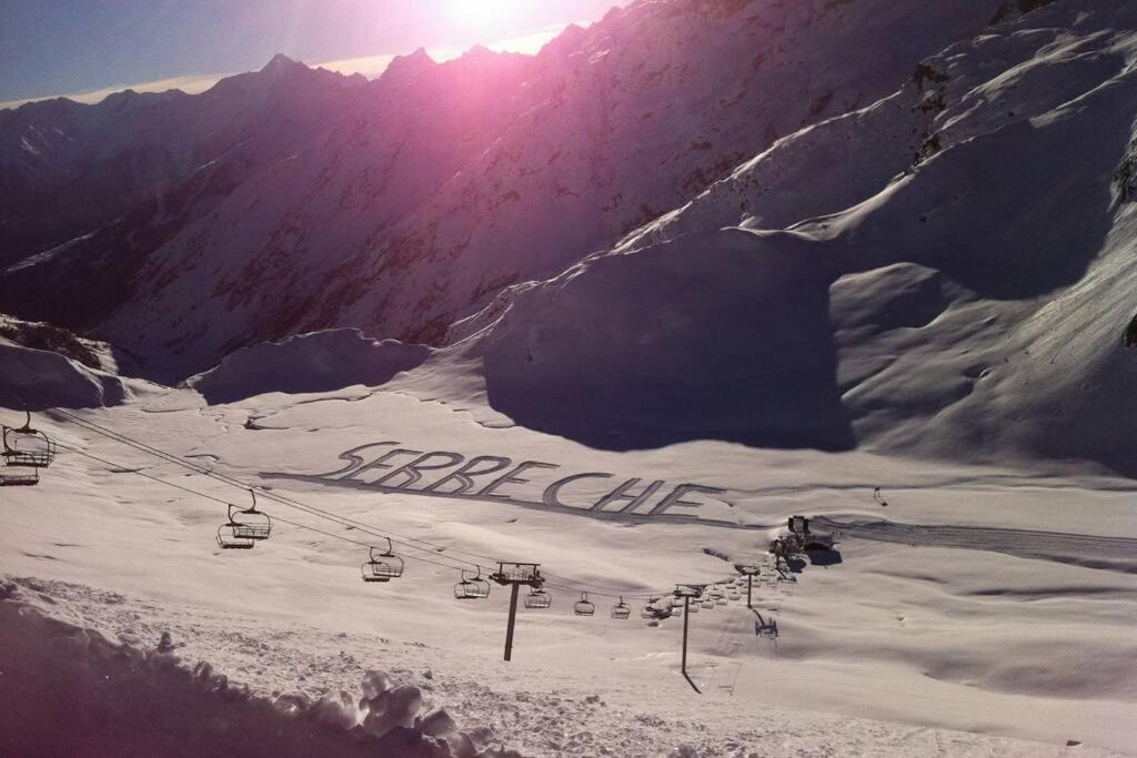 Charmant T2 Proche Serre Chevalier Vallee 4 Personnes Briançon Buitenkant foto